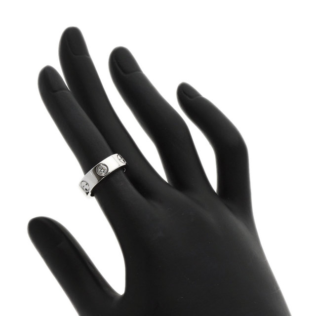 CARTIER カルティエ ラブリング ハーフ ダイヤモンド #47 リング・指輪  