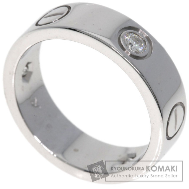 CARTIER カルティエ ミニラブリング 1P ダイヤモンド #45 リング・指輪