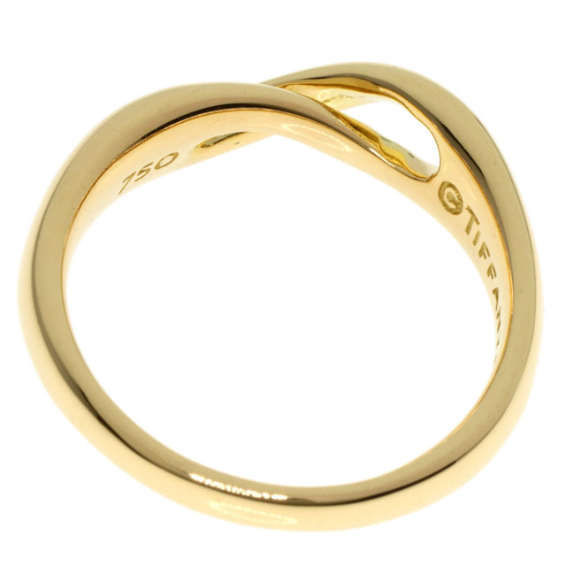 TIFFANY&Co. ティファニー フィギュア8 リング・指輪 K18イエロー  