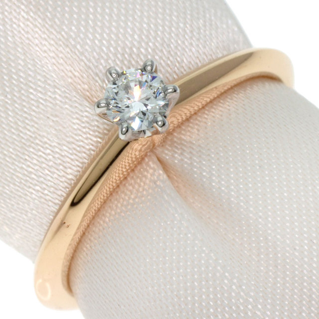 TIFFANY&Co. ティファニー ソリティアダイヤモンド リング・指輪 K18 