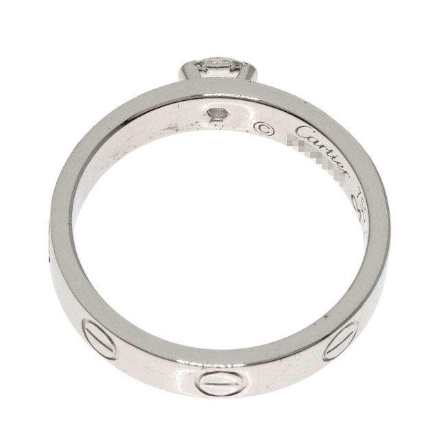 CARTIER カルティエ ミニ ラブリング 1P ダイヤモンド #49 リング 