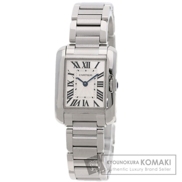カルティエ 腕時計 タンク アングレーズ SM