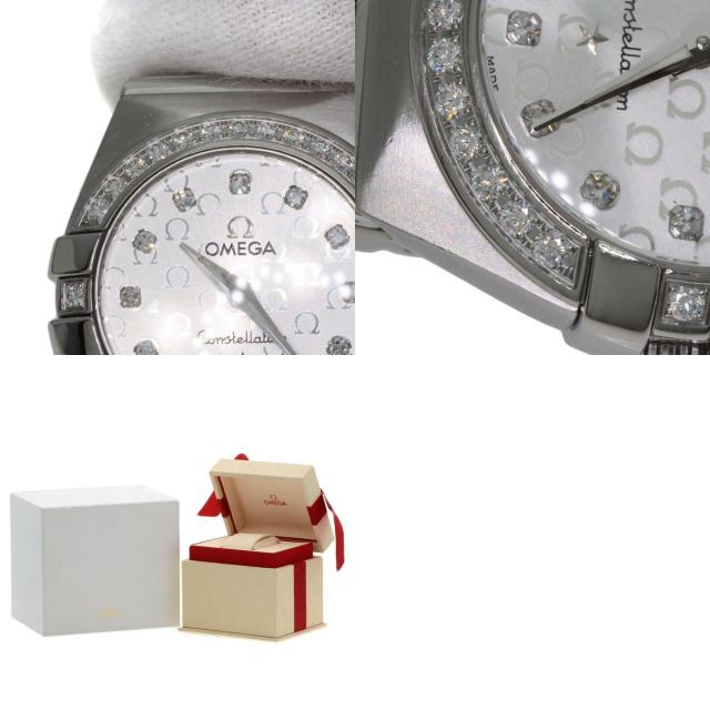 オメガ 腕時計 コンステレーション ブラッシュ ダイヤモンド