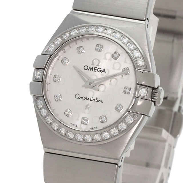 オメガ 腕時計 コンステレーション ブラッシュ ダイヤモンド