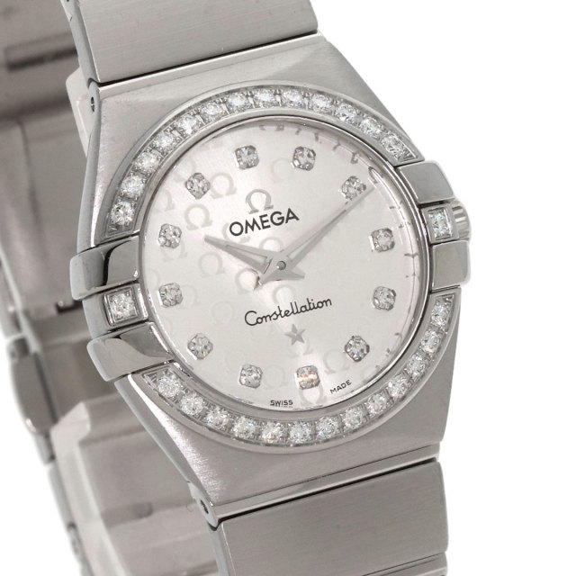 オメガ 腕時計 コンステレーション ブラッシュ ダイヤモンド