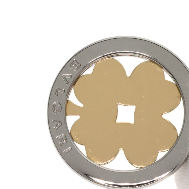 ブルガリ トンド クローバー ネックレス トップ K18YG SS 箱 仕上済 BVLGARI】ブルガリ トンド クローバー ペンダントトップ K18