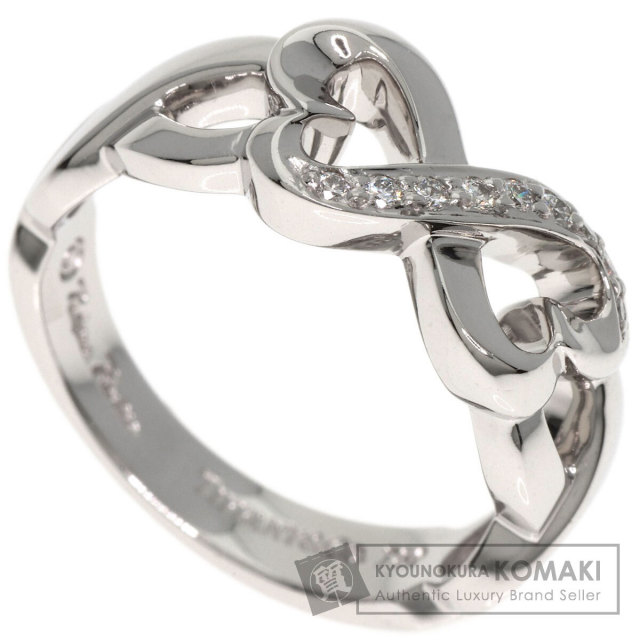 Tiffany & Co. ティファニー　指輪　ダブルラビンググハート　11号 Tiffany & Co. - ティファニー ダブルラビングハート リングの