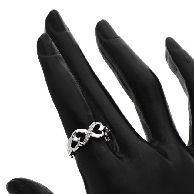 TIFFANY&Co. ティファニー W ラビングハート ダイヤモンド