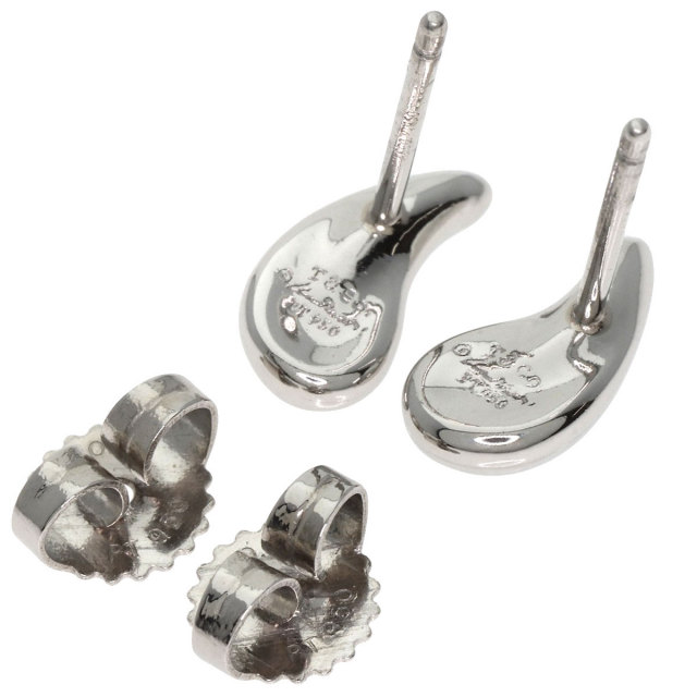 TIFFANY&Co. ティファニー ティア ドロップ ピアス プラチナPT950