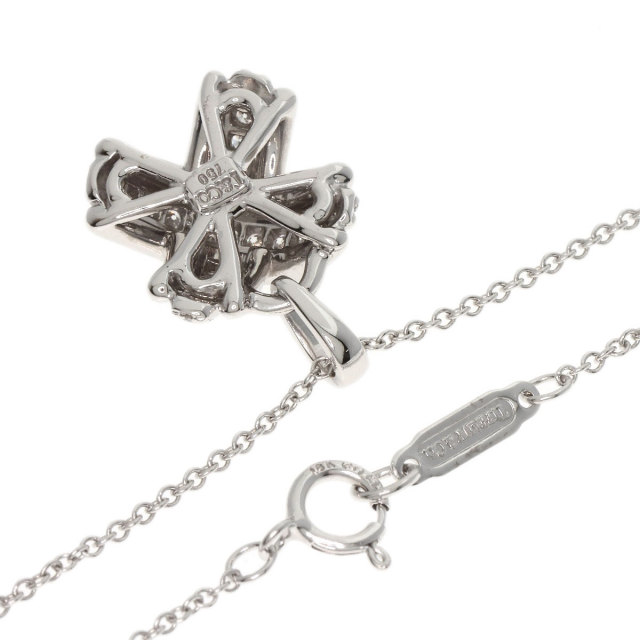 TIFFANY&CO. ティファニー ネックレス シグネチャー925/750 TIFFANY&Co. Tiffany ティファニー クロス ネックレス シルバー