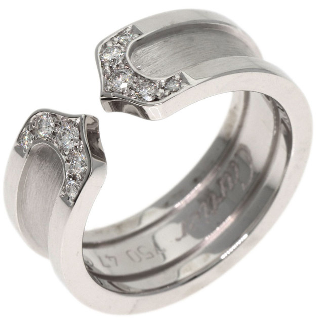 レア❗️保証書付き❗️CARTIER カルティエ C2 LM ダイヤ #47 リング