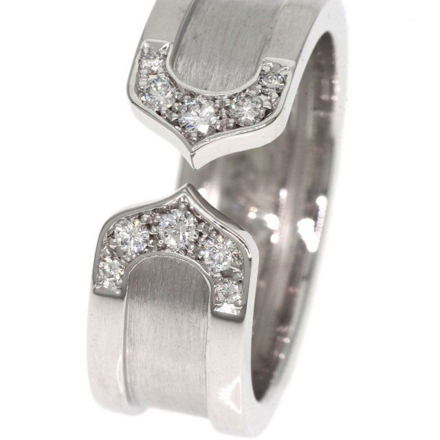 CARTIER カルティエ C2 ダイヤモンド SM #47 リング・指輪 K18ホワイト