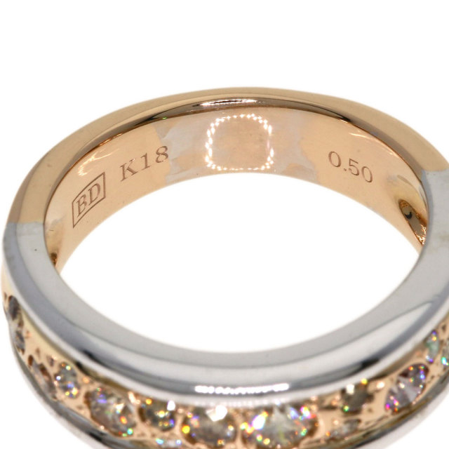 Kashikey カシケイ メランジェ ブラウン ダイヤモンド リング・指輪