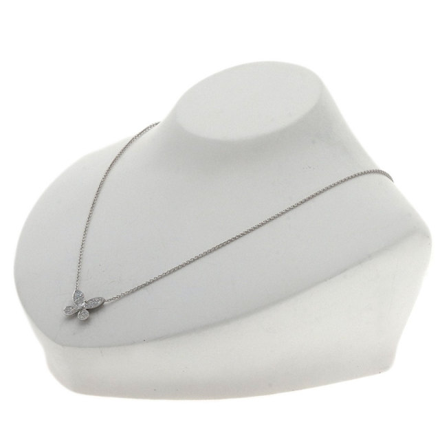 グラフ ネックレス バタフライ スモール パヴェ ダイヤモンド