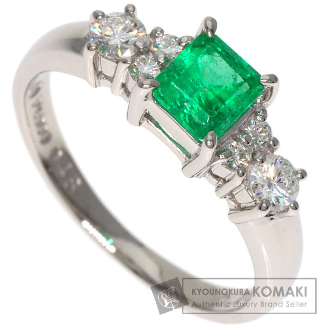 タサキ リング・指輪 エメラルド ダイヤモンド