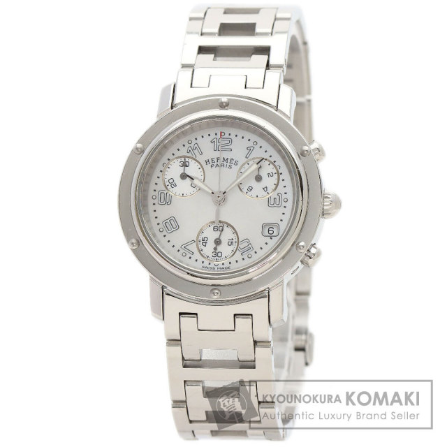 エルメス 腕時計 クリッパー クロノグラフ