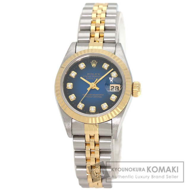 ロレックス 腕時計 デイトジャスト 10P ダイヤモンド