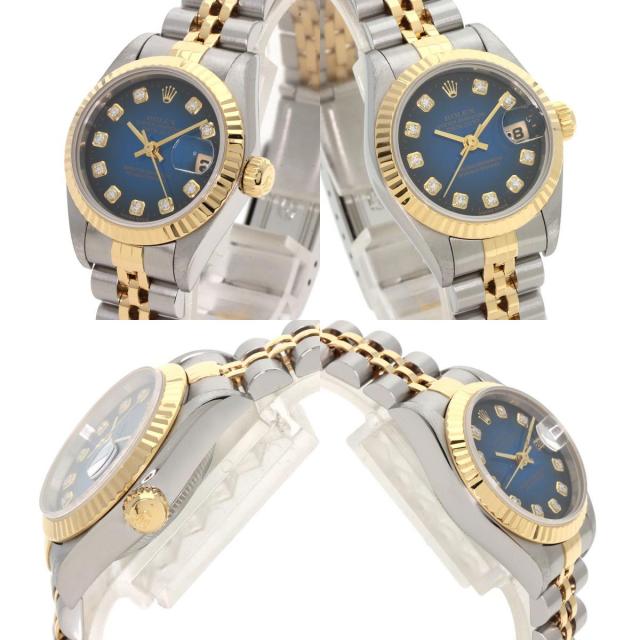 ロレックス 腕時計 デイトジャスト 10P ダイヤモンド