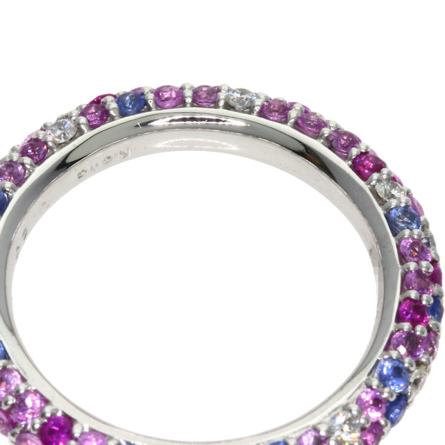 Ponte Vecchio K18PG ピンクサファイアリング カリーナ ポンテヴェキオ