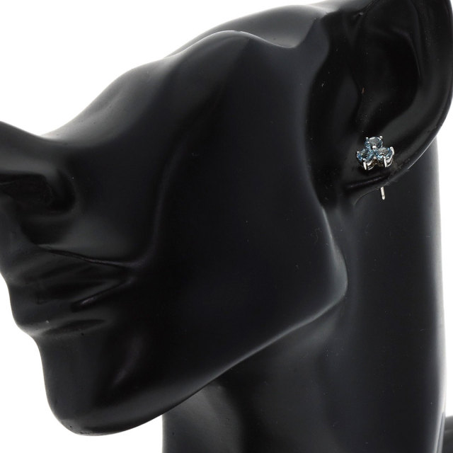 ティファニー ピアス アリア 3P アクアマリン