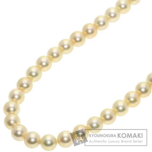 MIKIMOTO ミキモト パール 真珠 ネックレス K18イエローゴールド