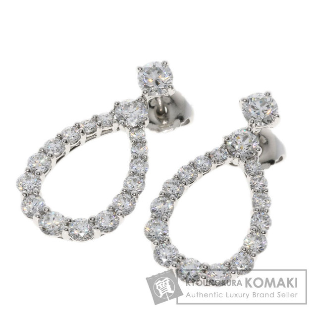 ハリーウィンストン ピアス ループ エクストララージ ダイヤモンド