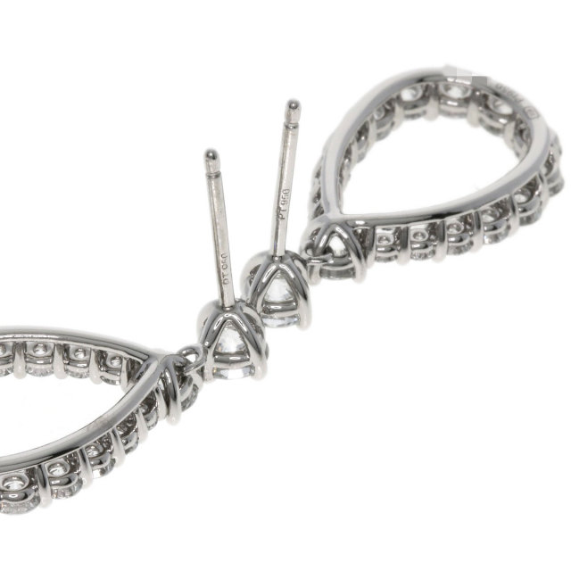 ハリーウィンストン ピアス ループ エクストララージ ダイヤモンド