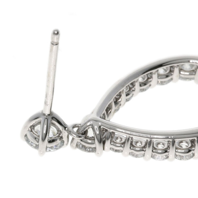 ハリーウィンストン ピアス ループ エクストララージ ダイヤモンド