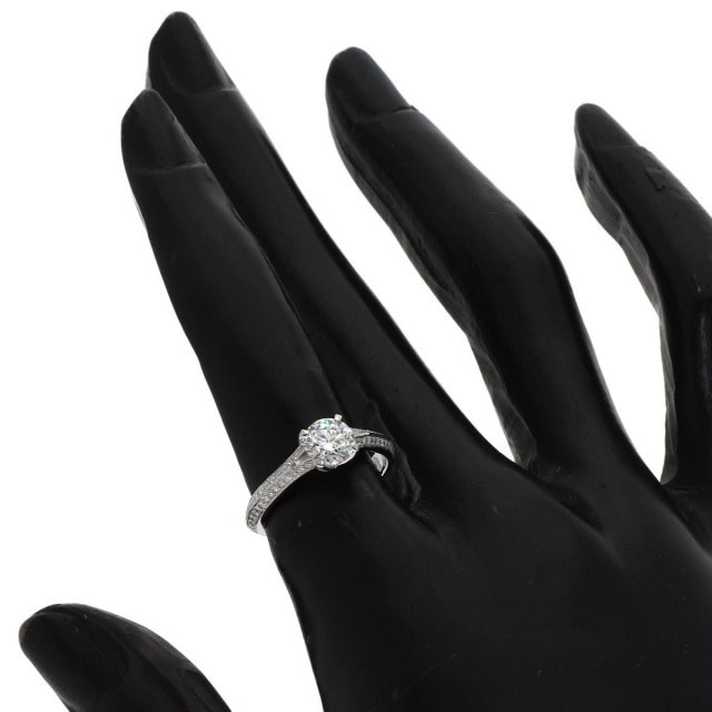 グラフ レガシー 0.52ct 3EX ダイヤ D リング Pt950 3773 グラフ