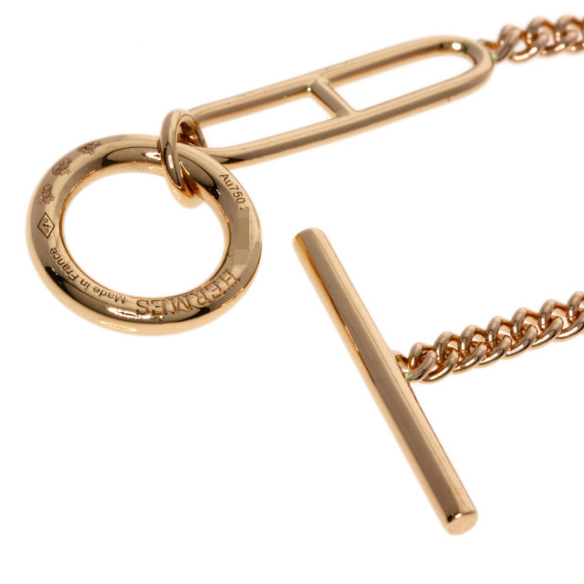 HERMES エルメス シェーヌ ダンクル エシャペ ロング ネックレス