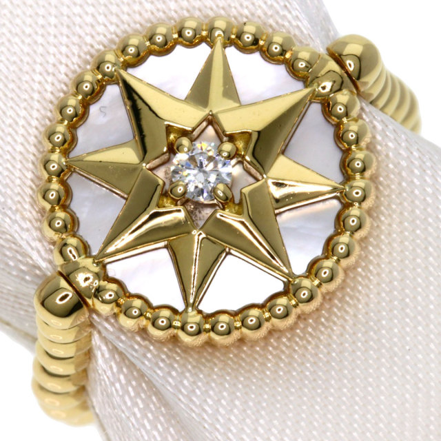 Dior ディオール ローズ デヴァン ホワイトシェル ダイヤモンド #48