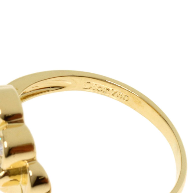 Dior ディオール ダイヤモンド リング・指輪 K18イエローゴールド