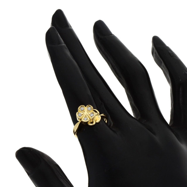 Dior ディオール ダイヤモンド リング・指輪 K18イエローゴールド