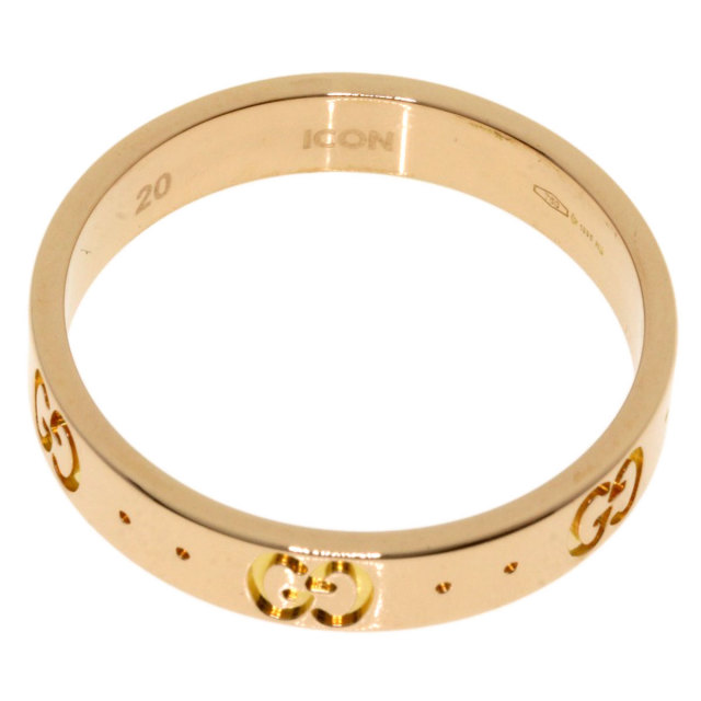 GUCCI グッチ アイコン #20 リング・指輪 K18ピンクゴールド  
