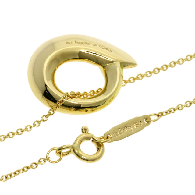 TIFFANY&Co. ティファニー エターナルサークル ネックレス K18イエロー 