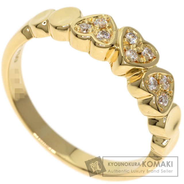 ディオール リング・指輪 ダイヤモンド ハートモチーフ