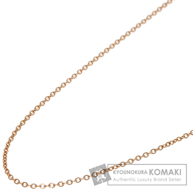 TIFFANY&Co. ティファニー チェーン 46cm ネックレス K18ピンク 