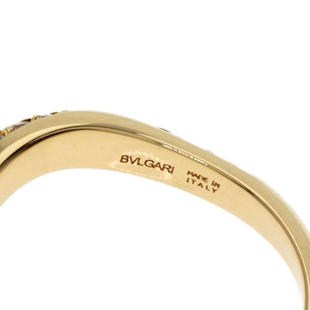BVLGARI ブルガリ コロナ パヴェ ダイヤモンド リング・指輪 K18