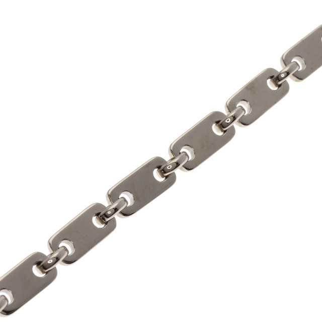 Cartier フィガロブレスレット K18WG 2コマ足し済 Cartier フィガロブレスレット K18WG 2コマ足し済 - メルカリ