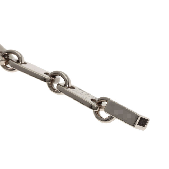 【美品❣】　カルティエ　フィガロ　ブレスレット　ホワイトゴールド　18cm カルティエ CARTIER フィガロ ブレスレット 18金 K18ホワイト