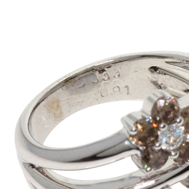 ポンテヴェキオ Ponte Vecchio 13号 リング ダイヤ 0.54ct K18 WG  