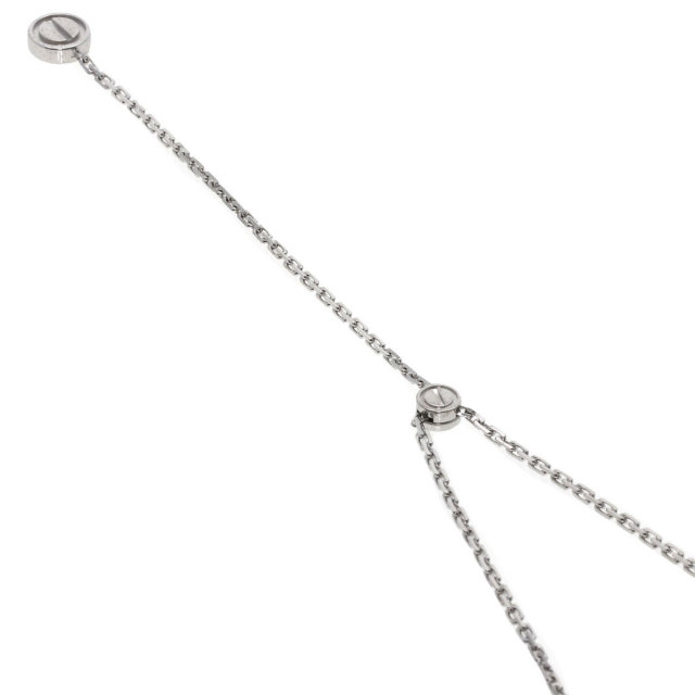 CARTIER カルティエ ラブ パスティーユ ネックレス K18ホワイト