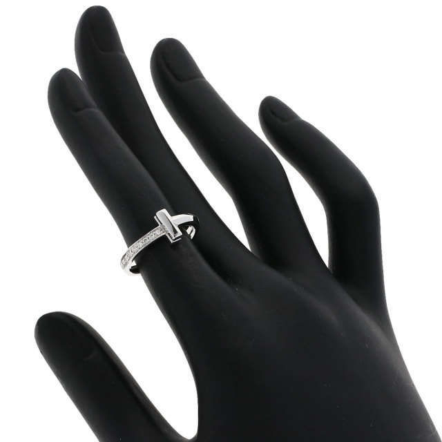 TIFFANY & CO. ティファニー リング K18PG 5 4800725M0011 Tiffany & Co. - ティファニー リング ダイヤ ダイヤモンド