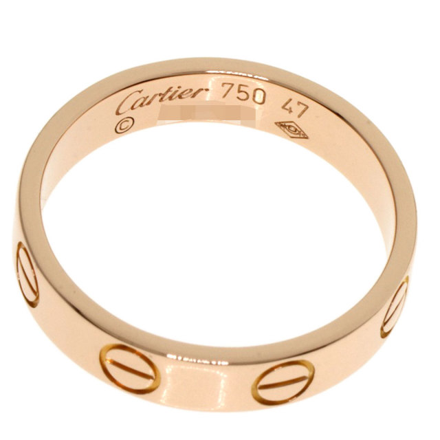 CARTIER カルティエ ミニラブリング #47 リング・指輪 K18ピンク  