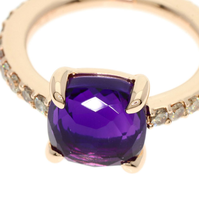 Pomellato ポメラート ヌード ダイヤモンド アメジスト リング・指輪  