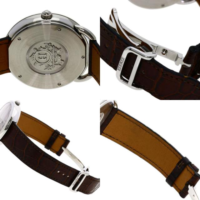 HERMES エルメス AR4.810 アルソー 腕時計 ステンレススチール