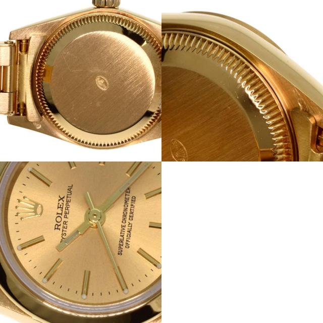 ROLEX ロレックス 76188 オイスターパーペチュアル 腕時計 K18