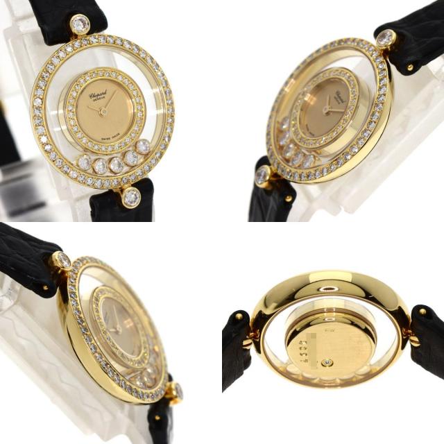Chopard ショパール 20/3957 ハッピーダイヤモンド 腕時計 K18