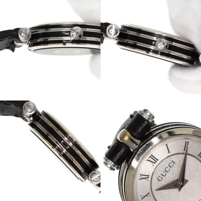 GUCCI グッチ 2040L シェリーライン 腕時計 ステンレススチール/革  