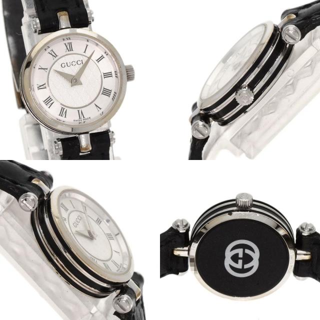 GUCCI グッチ 2040L シェリーライン 腕時計 ステンレススチール/革  